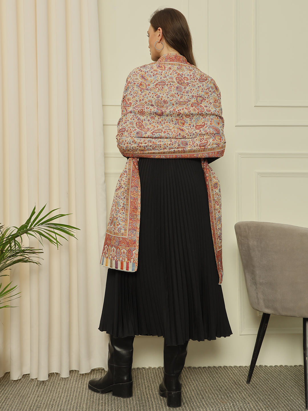 Gulmarg Series: Super Wool Kaani Full Cutting Shawl