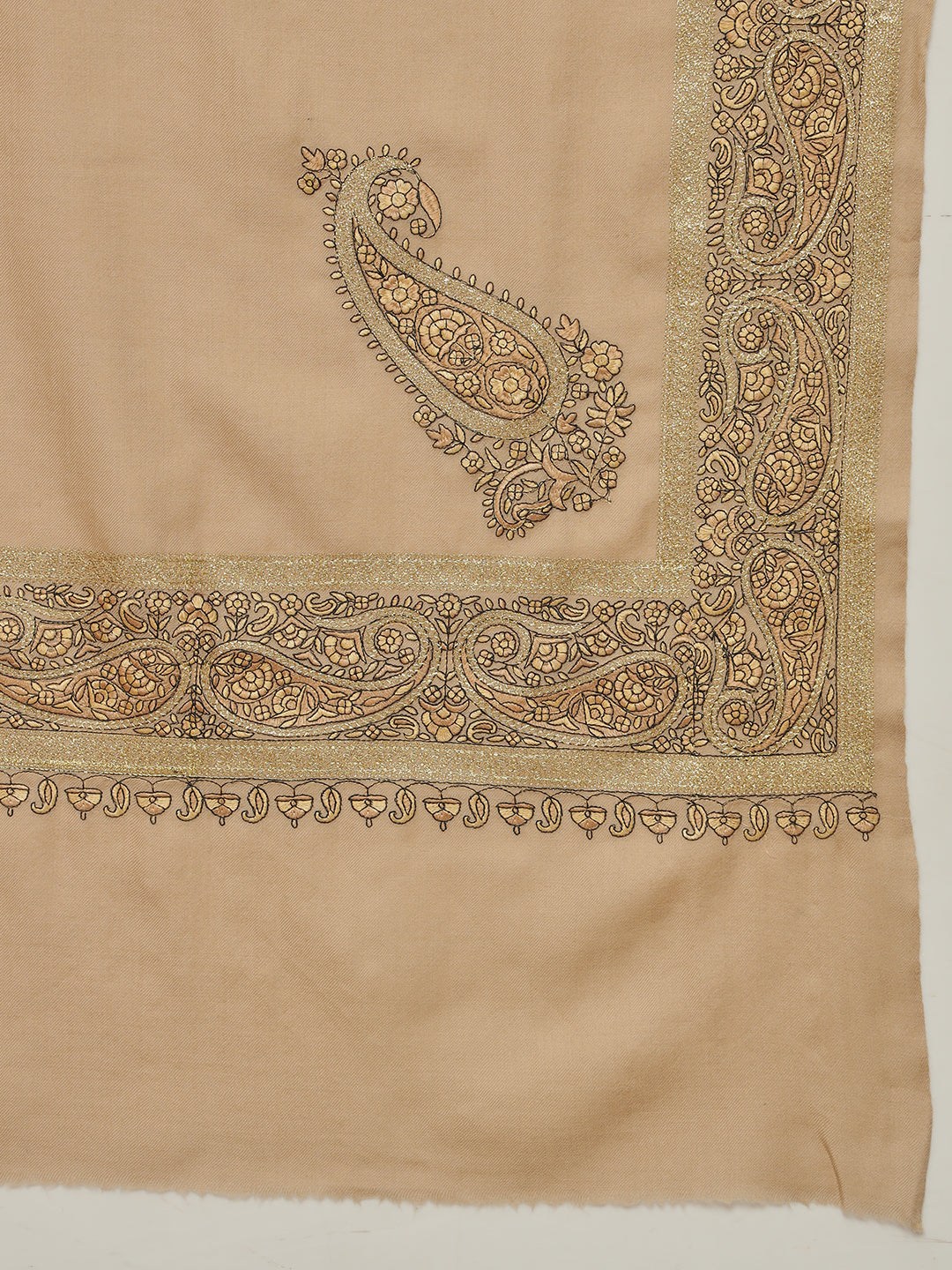 Gulmarg Series: Luxe Natural Blend Dour Dar Toosha Shawl