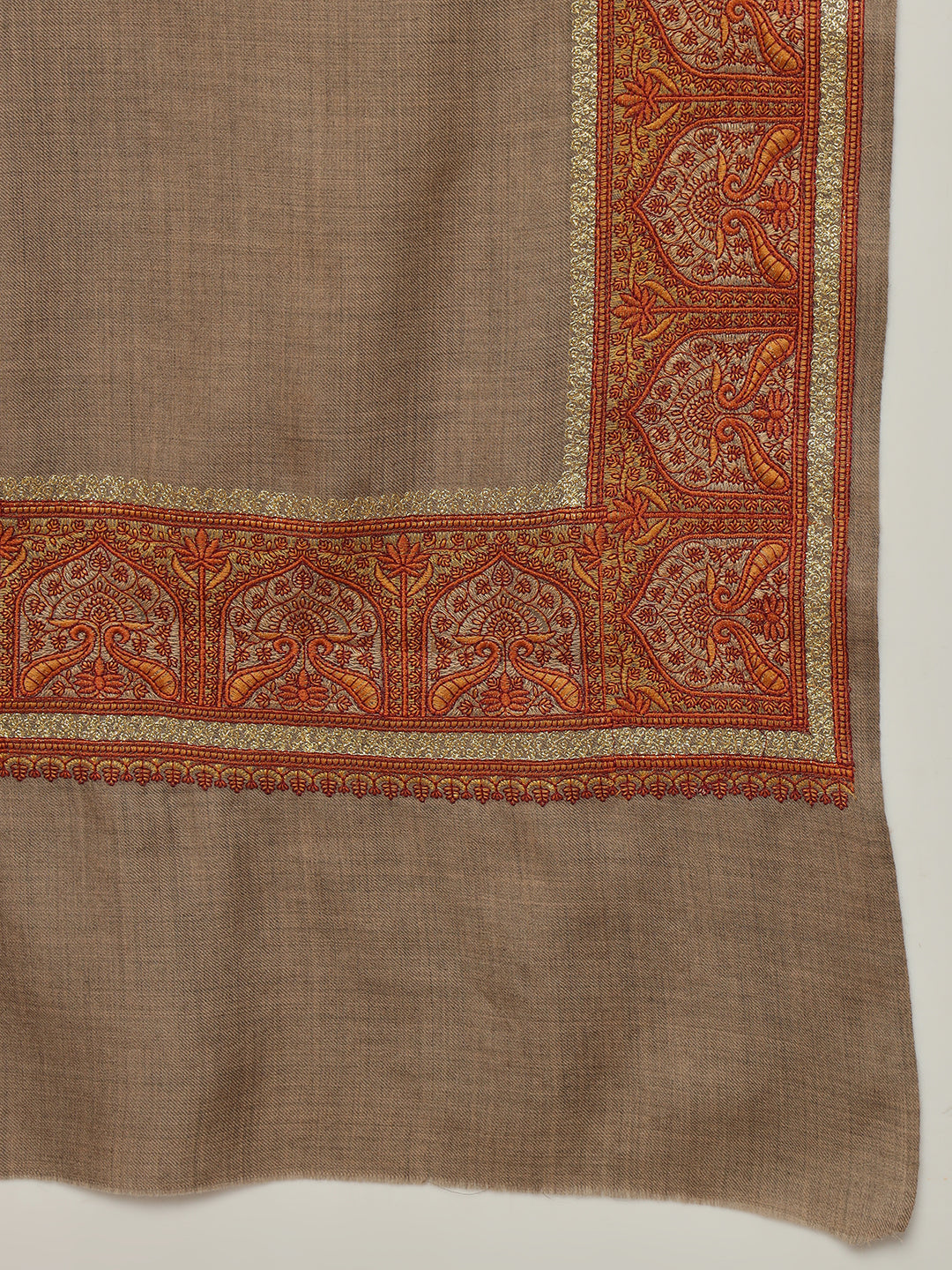 Gulmarg Series: Luxe Hazel Loom Dour Dar Toosha Shawl