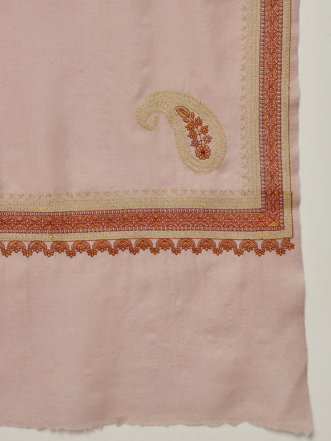 Gulmarg Series: Lavender Mist Double Hashi Toosha Shawl