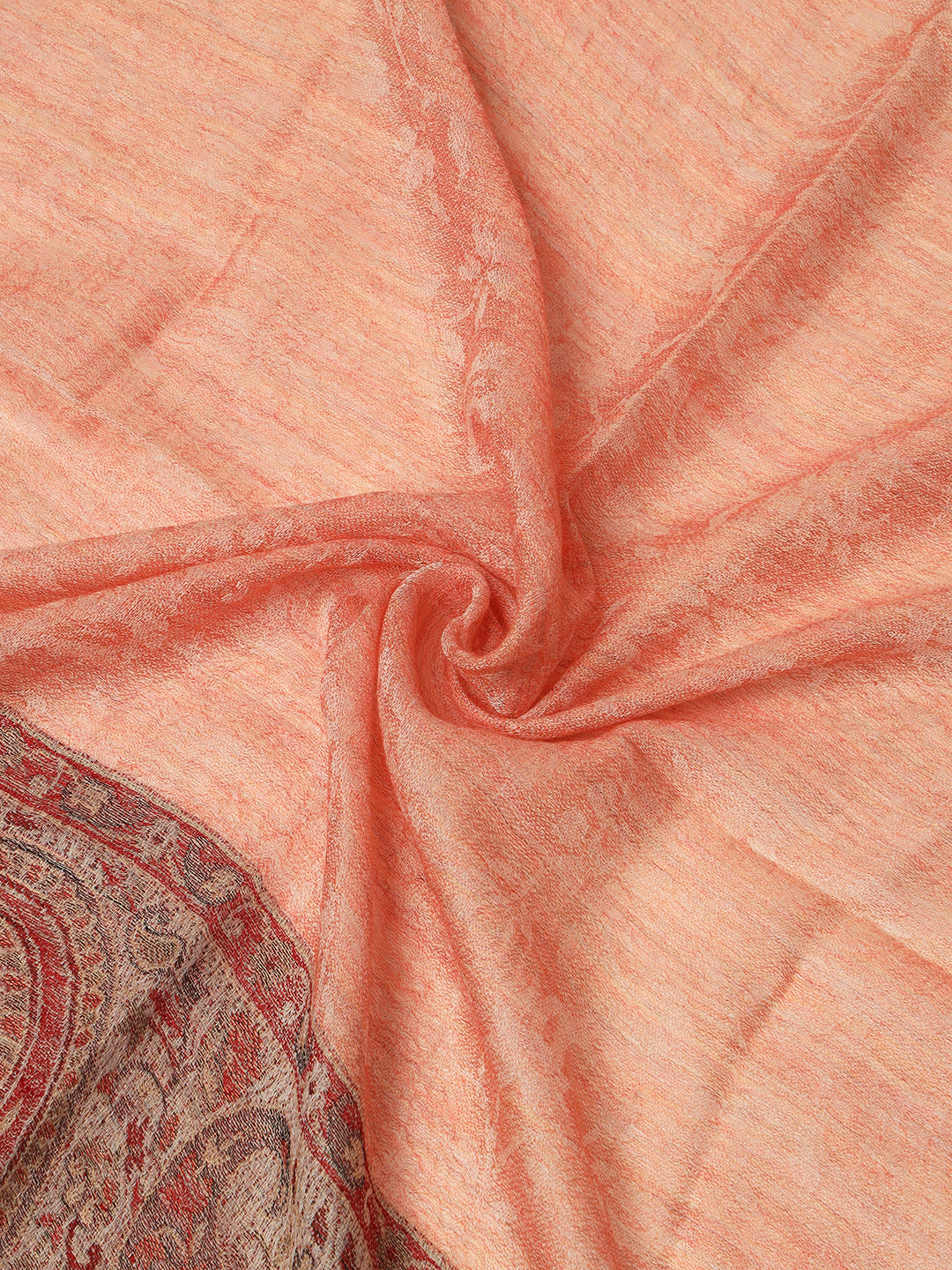 Gulmarg Series: Blossom Blush Super Wool Palladar Jacquard Stole